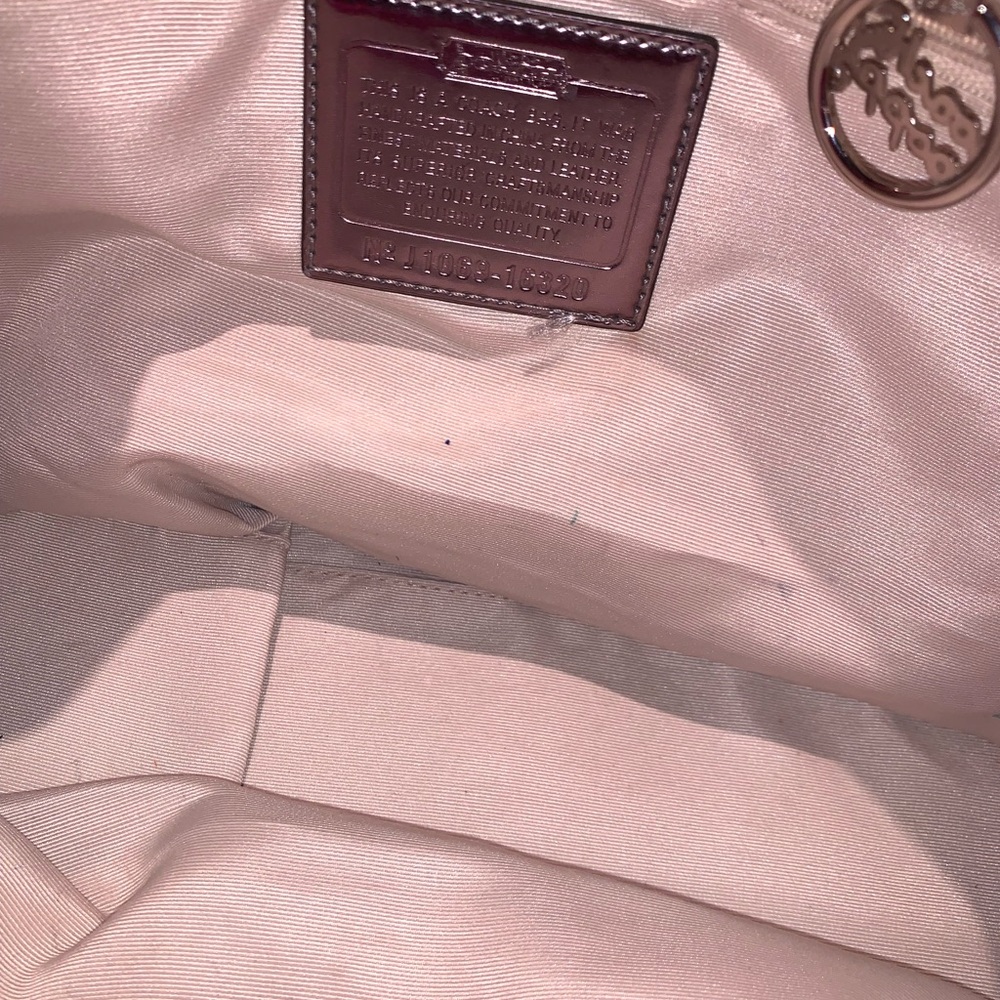 💕COACH POPPY TOTE💕BEAUTIFUL BRIGHT HANDBAG💕SUPER CLEAN!! - Picture 6 of 13